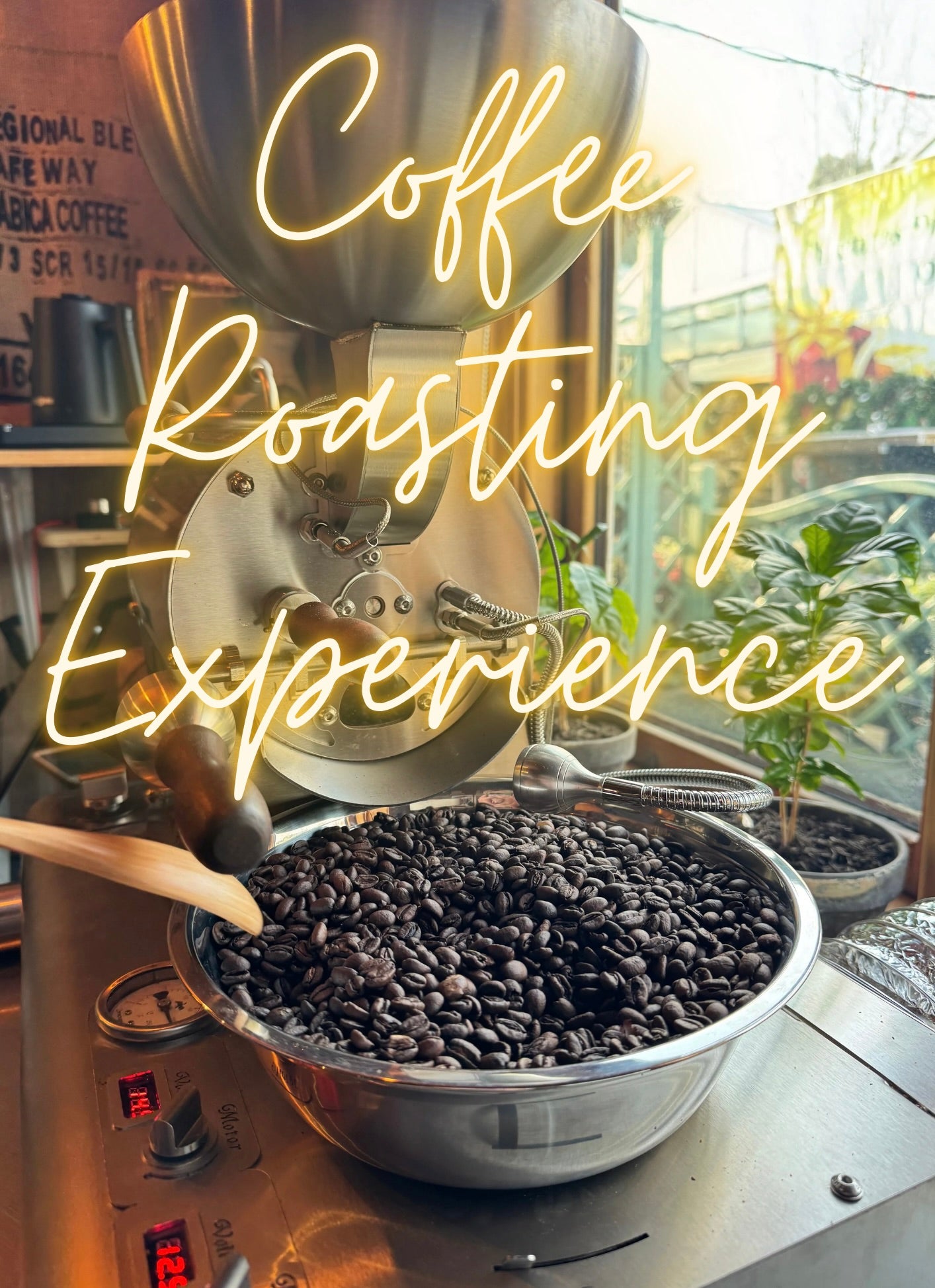 COFFEE ROASTING EXPERIENCE £25 PER PERSON
