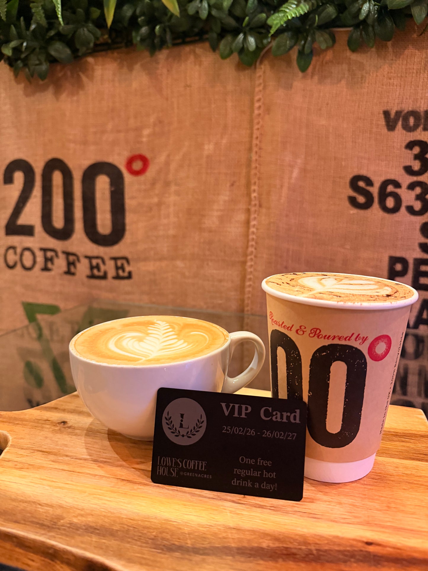 WIN FREE COFFEE FOR A YEAR!* £0.50 Per Entry.