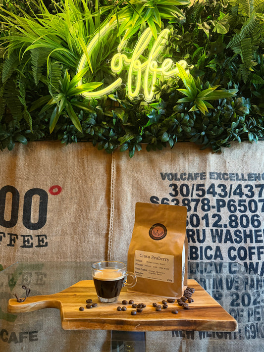 SPECIALITY COFFEE BEANS - CIASU PEABERRY, MINAS GERAIS, BRAZIL, SINGLE ORIGIN