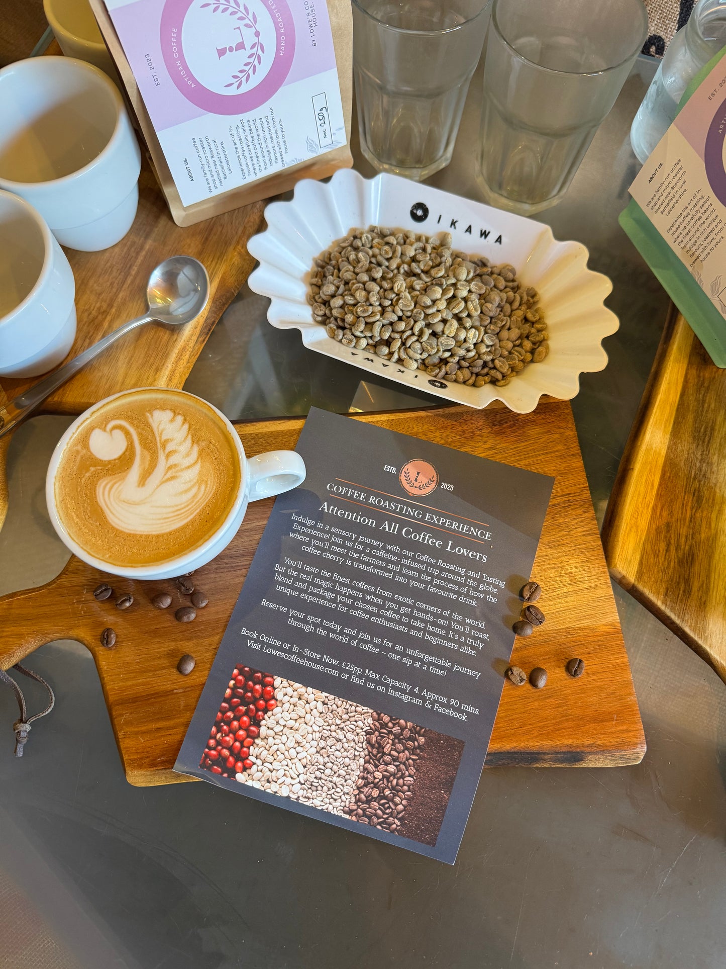 COFFEE ROASTING EXPERIENCE £25 PER PERSON